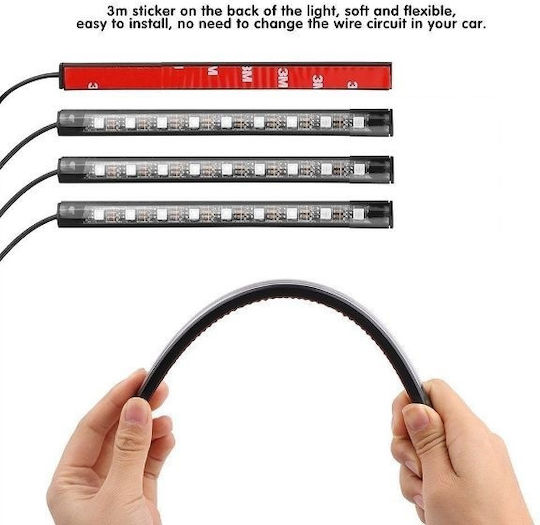 Interior Decorative Car Lighting System RGB