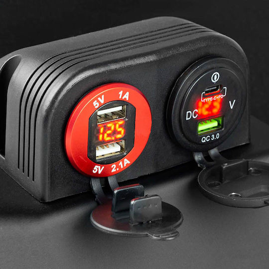 AMiO Car Cigarette Lighter Adapter 12V