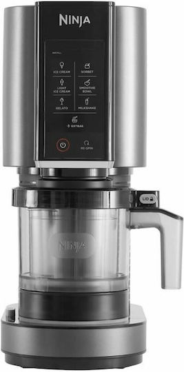 Ninja CREAMi Παγωτομηχανή 3x473ml Black / Grey