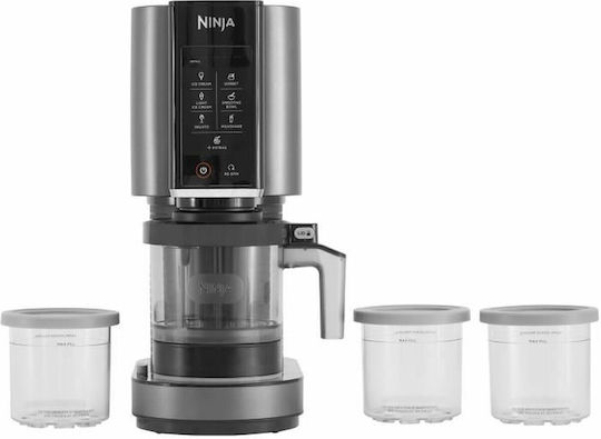 Ninja CREAMi Παγωτομηχανή 3x473ml Black / Grey