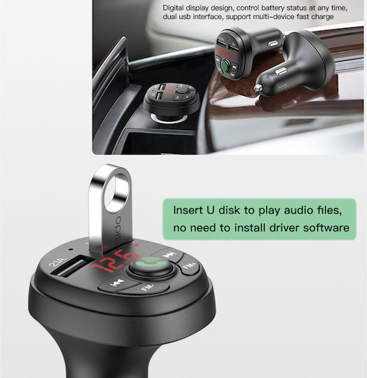 Yesido FM Transmitter Autovehicul Y36 cu USB