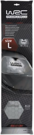 WRC Ηλιοπροστασία Παρμπρίζ Αυτοκινήτου Εσωτερική Wrc Rally Line 130x70εκ.