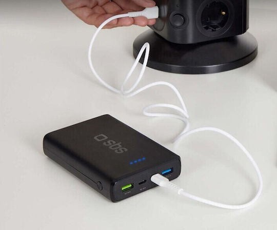 SBS Regulär USB 2.0 auf Micro-USB-Kabel Weiß 1m (TECABLEMICROW) 1Stück
