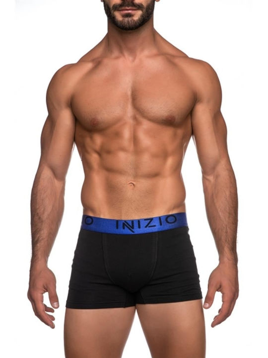Men's Boxers Black/Royal Blue 2Pack