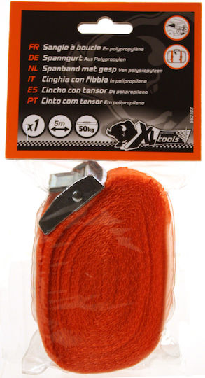 XL Perform Tools Ιμάντας Αποσκευών Αυτοκινήτου 500x2.5cm Πορτοκαλί