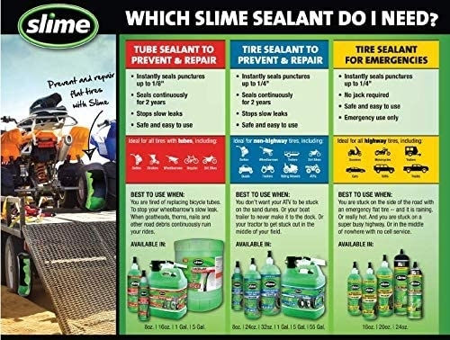 Slime Течност за ремонт на гуми 946 мл