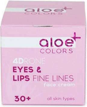 Aloe Colors 4Drone Eye and Lip Cream for Moisturizing Anti-Aging and Dark Circles With Color 30ml