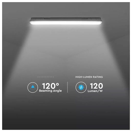 V-TAC Lighting Batten Outdoor with Integrated LED 18W 60cm