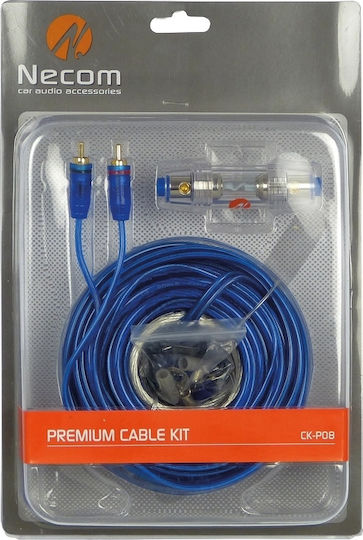Necom Premium CK-P08 Set Car Audio Cables 0810556