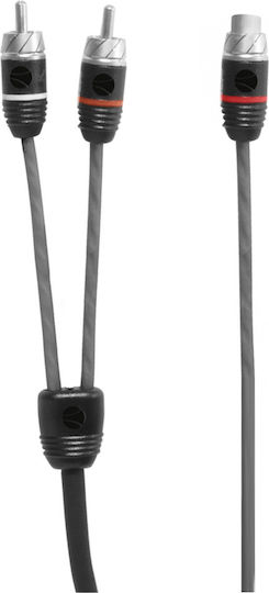 Phonocar Car Audio Speaker Cable Double Shielded Male to Female 30cm