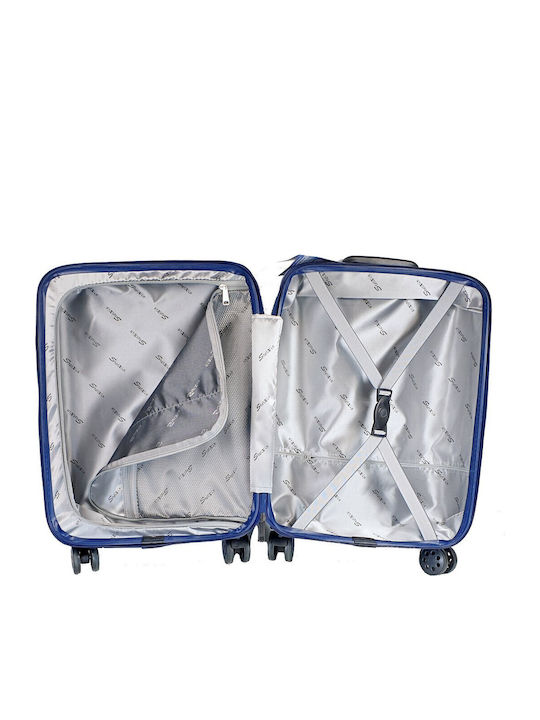 Stelxis ST533-Μ Medium Travel Suitcase Hard Pink with 4 Wheels Height 67cm ST533-M