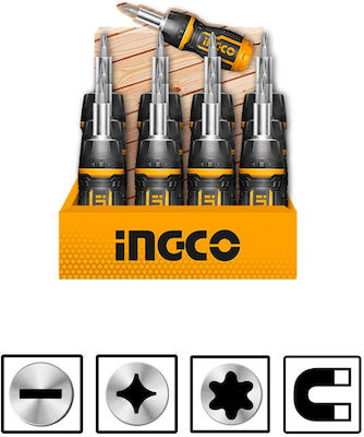 Ingco Magnetic Dwarf Screwdriver Ratchet