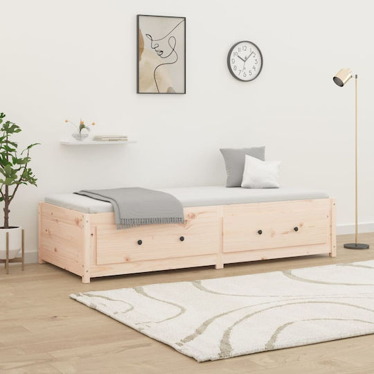 Schlafsofa Einzeln για Στρώμα 90x190cm