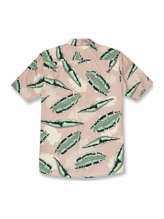 Detoonator Short-sleeved Cotton Shirt Floral Multicolour