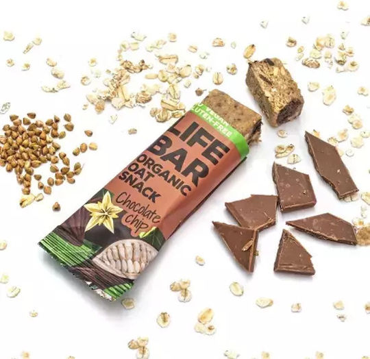 Lifefood Lifebar Oat Energy Bar with Chocolate Pieces 40g