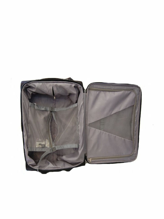 Diplomat The Venice Collection Fabric Suitcases Green Max Height 71cm with 2 Wheels Set of 3