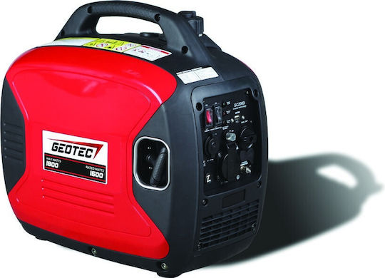 Geotec Gti 2000 Silent Generator Suitcase Inverter Gasoline Four-stroke with Maximum Power 2kVA