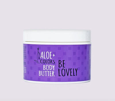 Aloe Colors Be Lovely Ενυδατικό Butter Σώματος με Aloe Vera & Άρωμα Καραμέλα για Ξηρές Επιδερμίδες 200ml