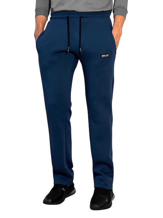 3Guys Rojas Men's Sweatpants with Rubber Indigo