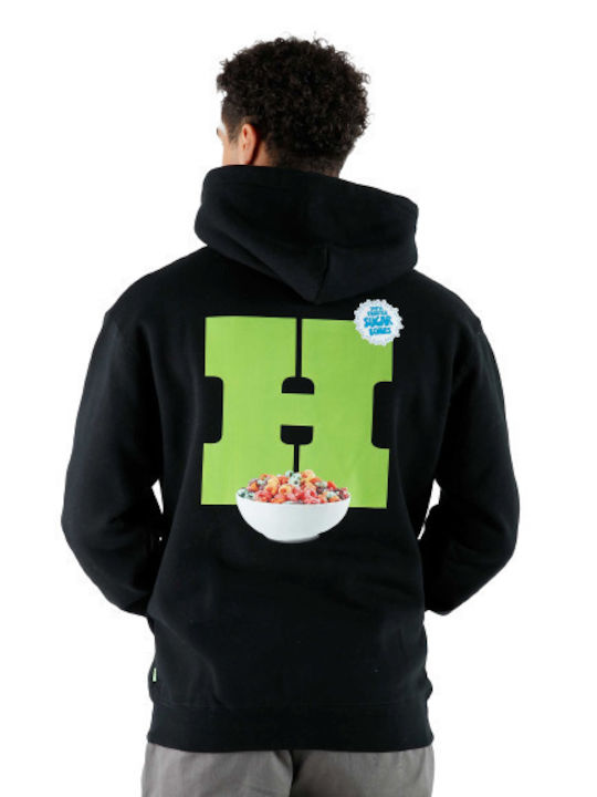 Cereal Killer Sweatshirt mit Kapuze Schwarz