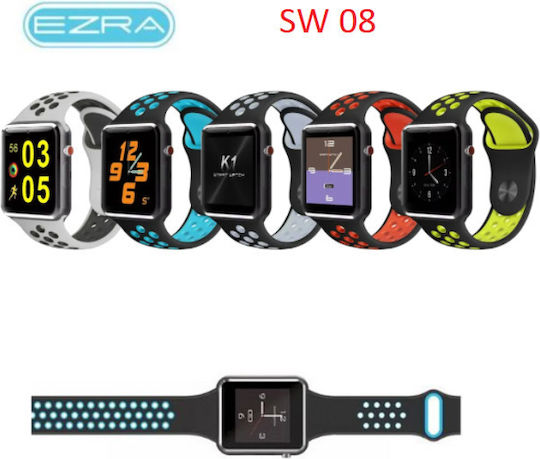 SW08 Smartwatch with SIM (Green)