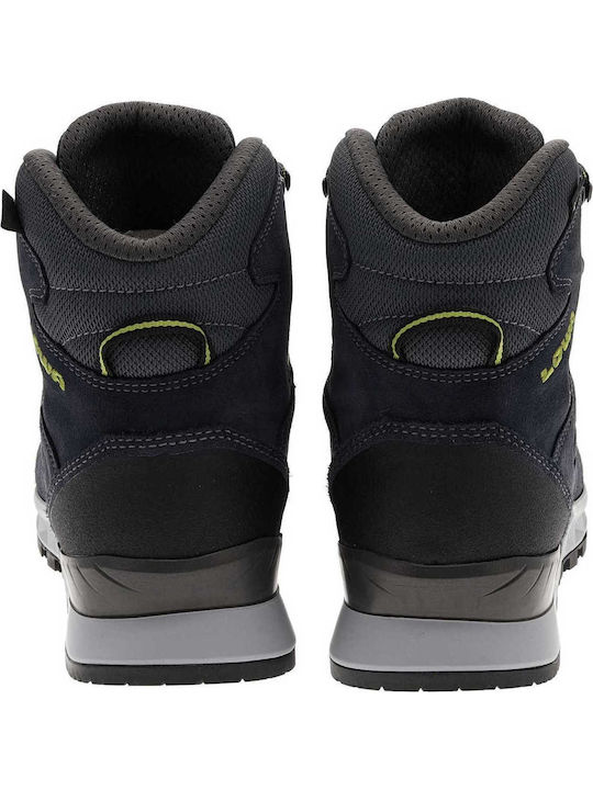 Lowa Explorer II Gtx Mid Ανδρικά Ορειβατικά Μποτάκια Αδιάβροχα με Μεμβράνη Gore-Tex Μαύρα