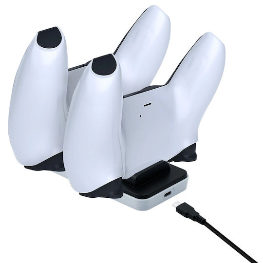 Dobe Charging Dock Charging Station for 2 controllers PS5 Black