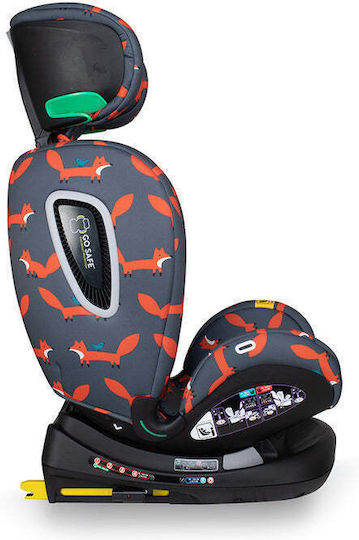 Cosatto All in All Rotate Baby Car Seat i-Size with Isofix Charcoal Mister Fox
