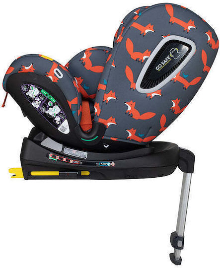 Cosatto All in All Rotate Baby Car Seat i-Size with Isofix Charcoal Mister Fox