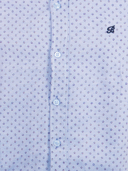 Energiers Kids Polka Dot Shirt Light Blue