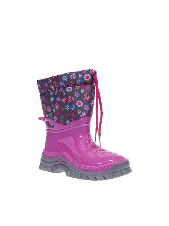 Adam's Shoes Kids Wellies Fuchsia -38