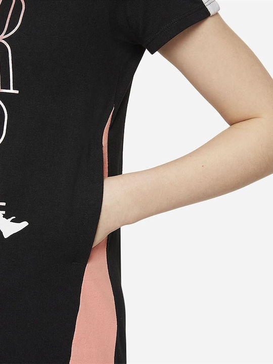 Kinderkleid Kurzärmelig Schwarz