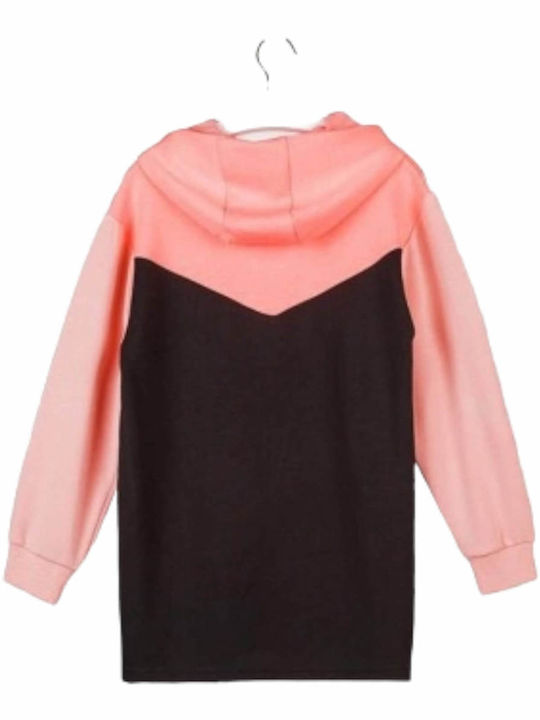 Losan Sweatshirt Kids Dress Long Sleeve Pink