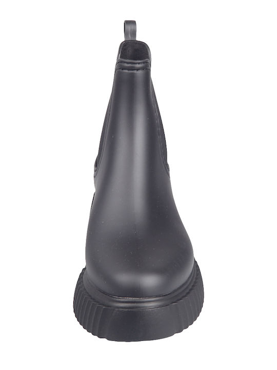 Women's Short Wellies Black