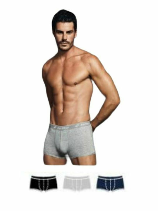 Lotto Men's Boxers Black / Blue / Grey 3Pack