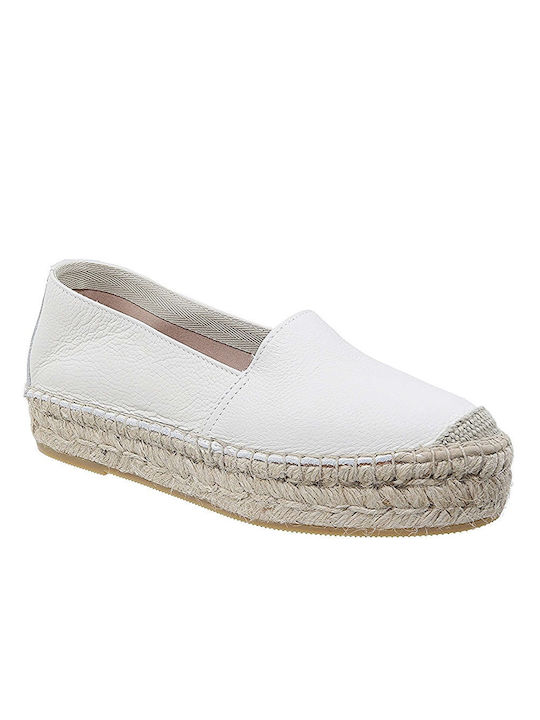 Viguera Women's Fabric Espadrilles White