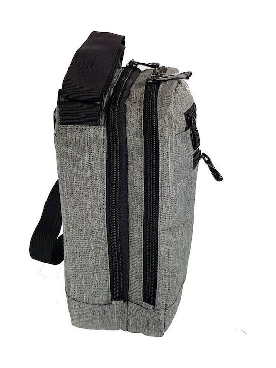 Skyforce Large Men's Bag Shoulder / Crossbody Gray