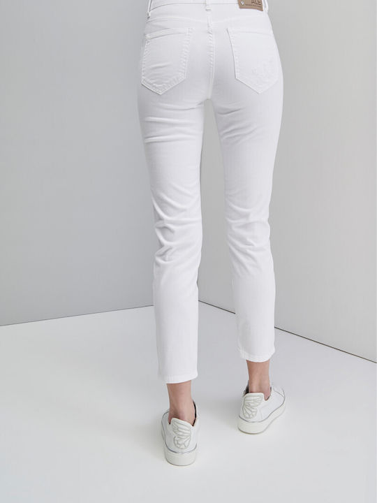 Ale - The Non Usual Casual Women's Jean Trousers in Slim Fit Khaki