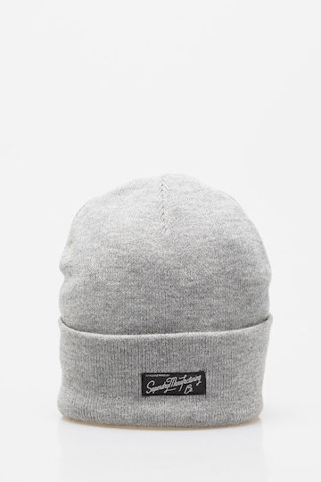 Vintage Classic Beanie Unisex Căciulă Tricotată Gri