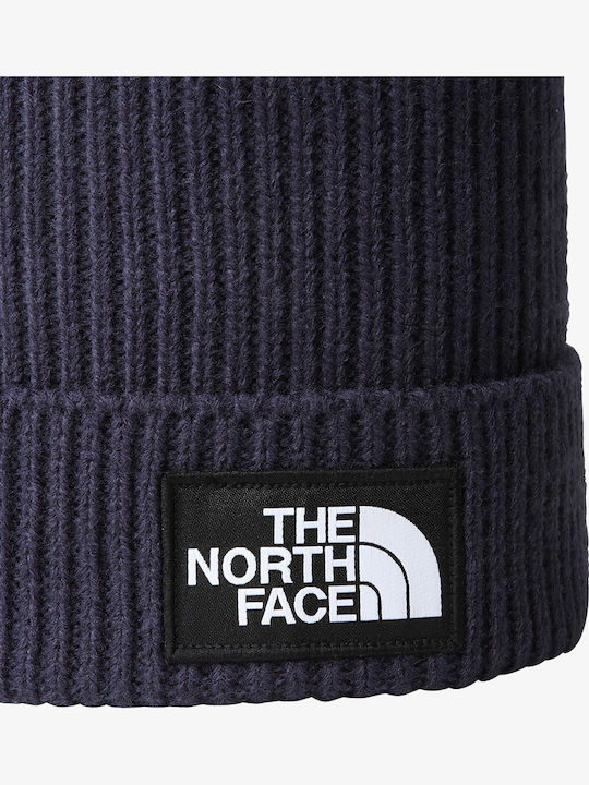 Knitted Beanie Cap Navy Blue