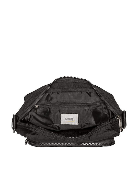 Journey Herren Schulter / Crossbody Tasche Schwarz