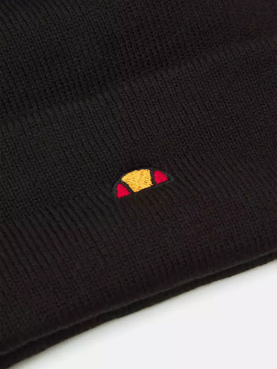 Thar Beanie Ανδρικός Σκούφος με Rib Πλέξη σε Μαύρο χρώμα