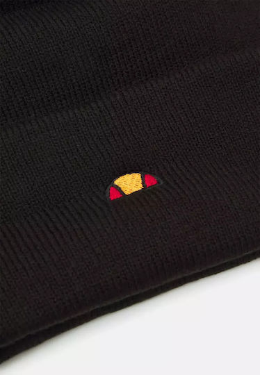 Thar Beanie Männer Beanie mit Rippstrick in Schwarz Farbe