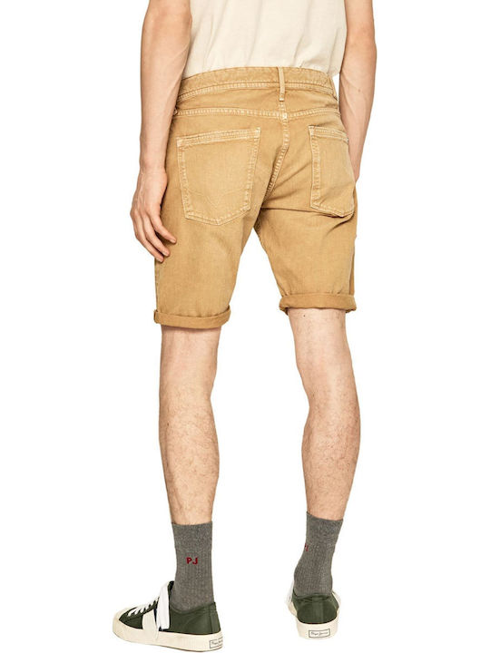 Pepe Jeans Stanley Herrenshorts Jeans Beige