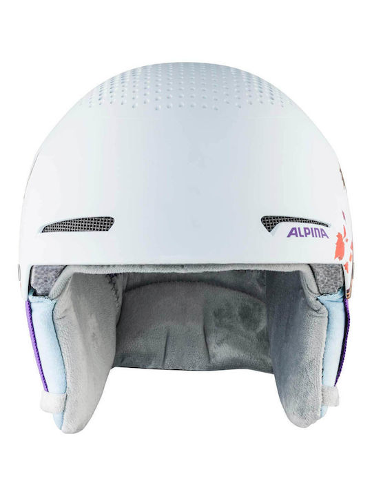 Alpina Zupo Disney Παιδικό Κράνος για Σκι & Snowboard σε Λευκό Χρώμα