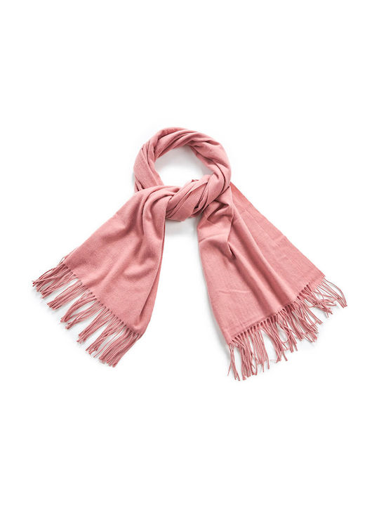 Verde 06-0956 Women's Wool Scarf Pink