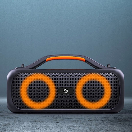Manta Ηχείο Bluetooth 40W με Ραδιόφωνο και Διάρκεια Μπαταρίας έως 5 ώρες Μαύρο SPK216