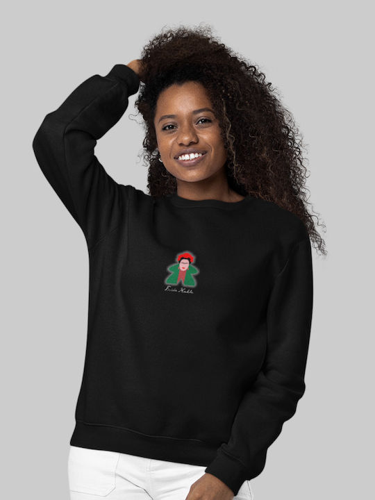 Frida Kahlo Meeple W Sweatshirt - WHITE