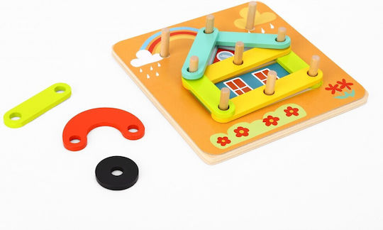 Tooky Toys Wooden Construction Toy for Children 3+ years+ Years