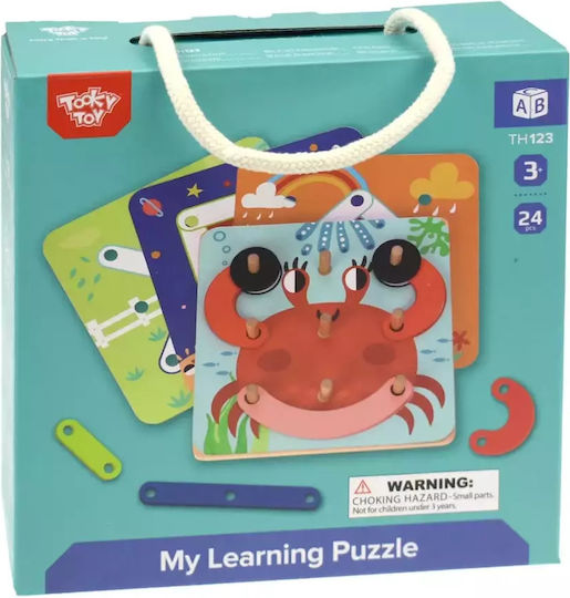Tooky Toys Wooden Construction Toy for Children 3+ years+ Years